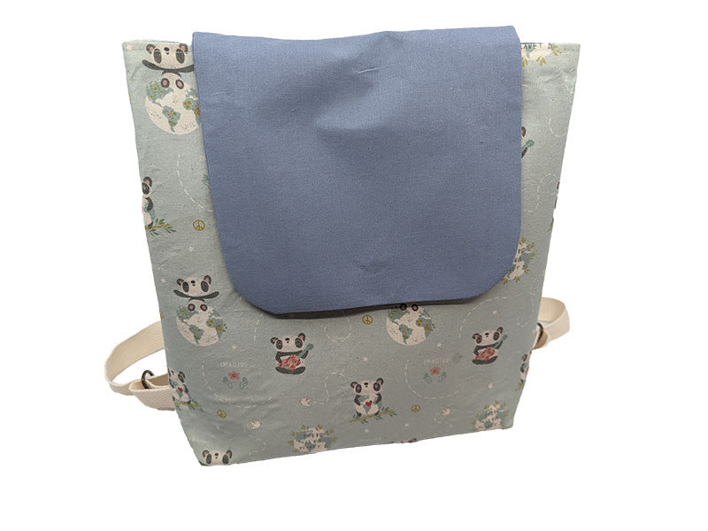Sac à dos enfant "Panda bleu"