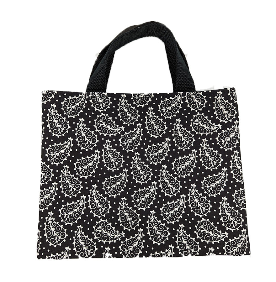 Mini tote bag "Black & White"