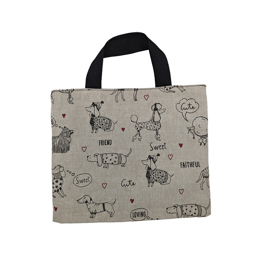 Mini tote bag "Toutous"