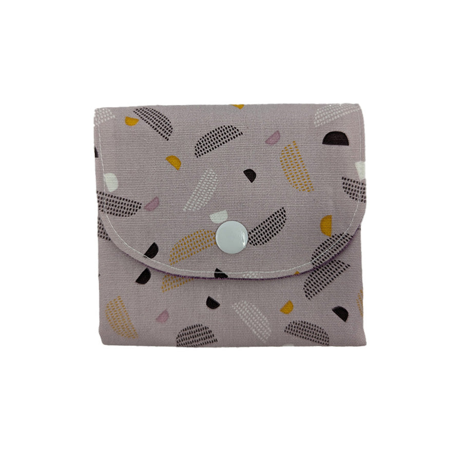 Porte-monnaie origami violet