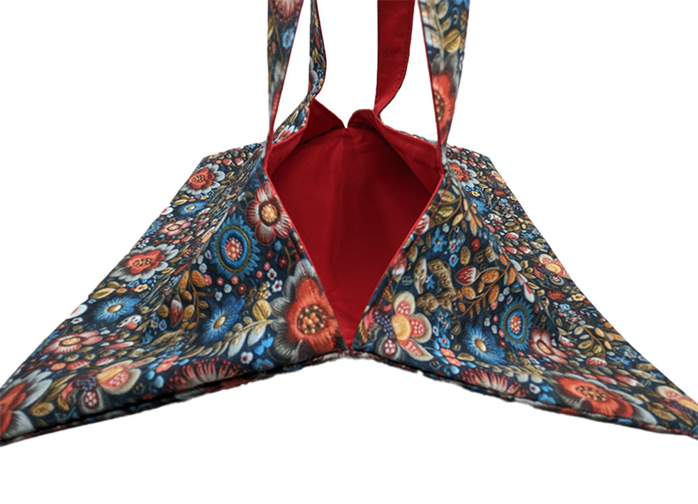 Sac à tarte réversible Fleurs 3D