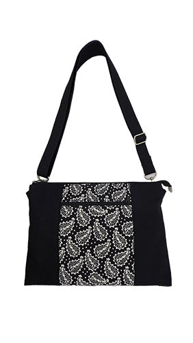 Sac à main artisanal Black & White