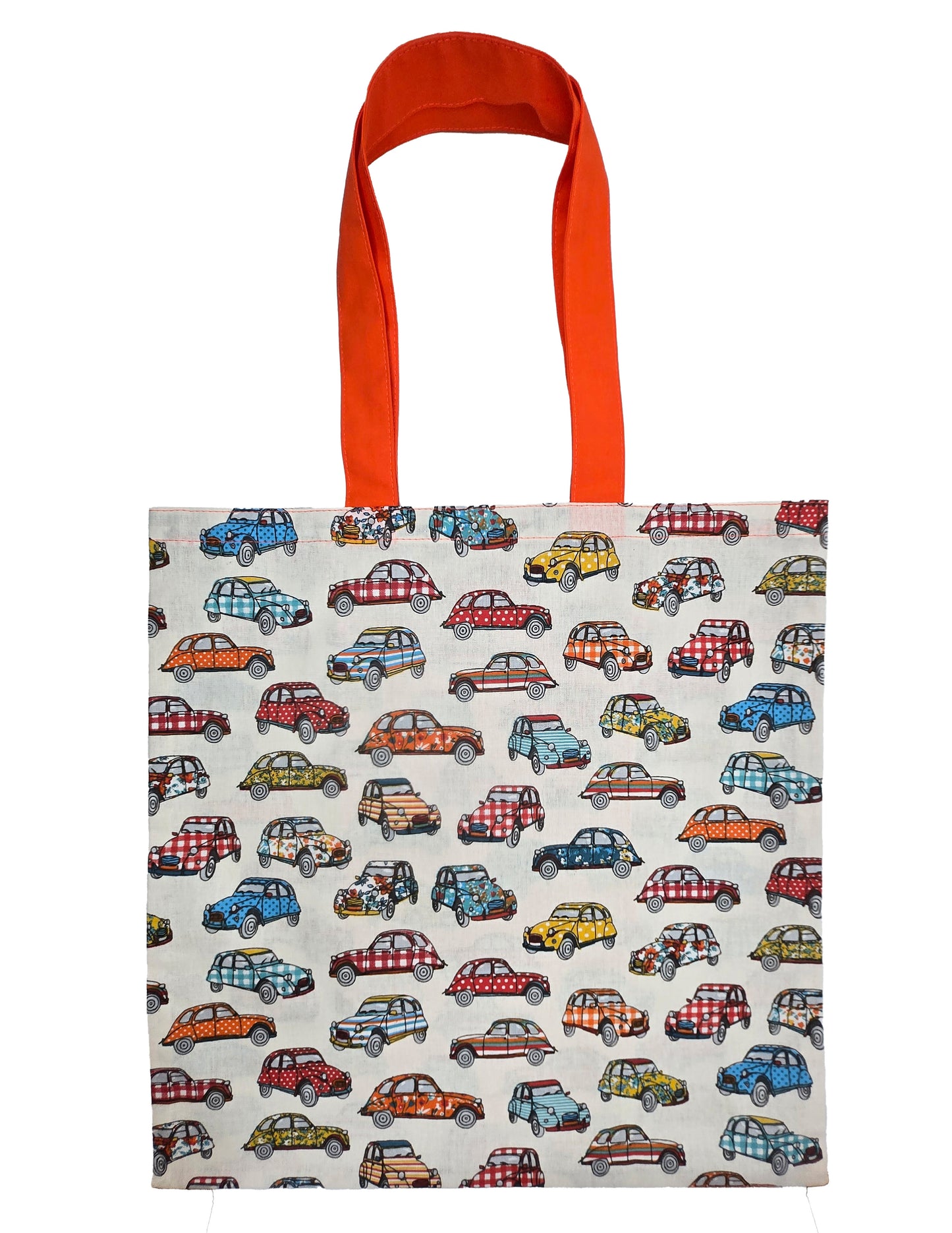 Sac pliable "Coccinelles" orange