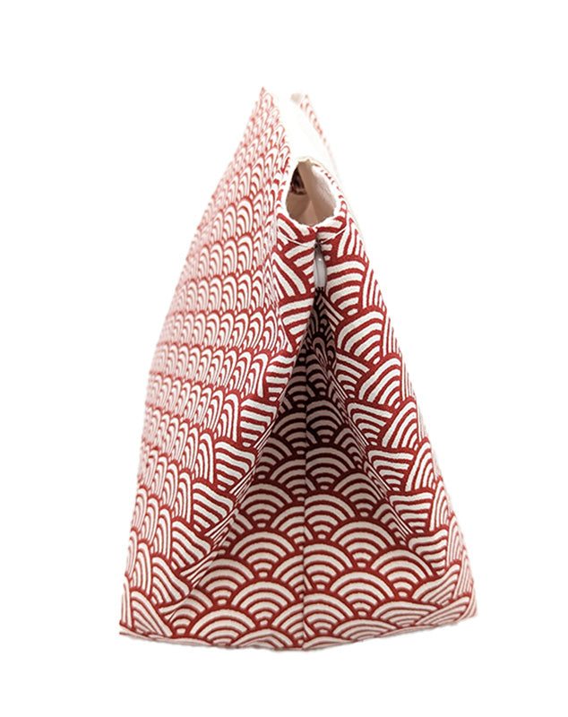 Trousse à grande ouverture rouge et blanche