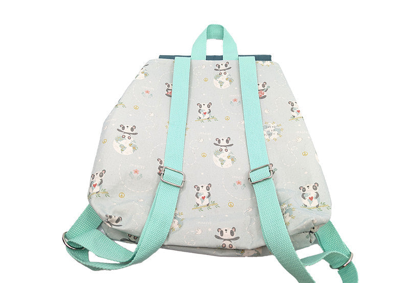 Sac à dos enfant "Panda vert"