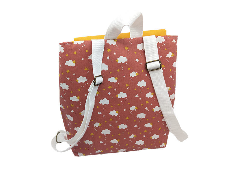 Sac à dos enfant "Ciel Rouge" jaune