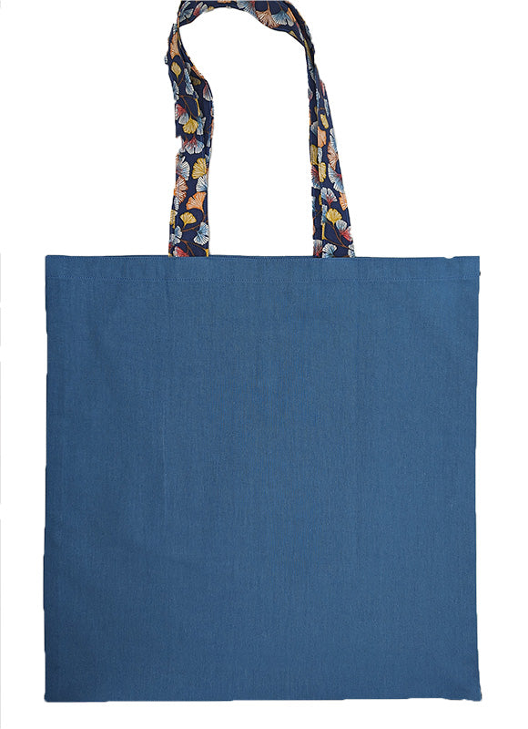 Sac pliable "Ginkgo" bleu