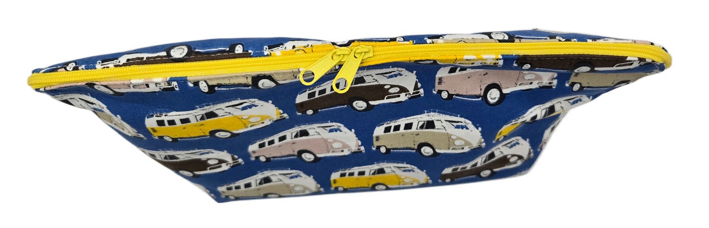 Maxi-trousse "Combi" bleue et jaune