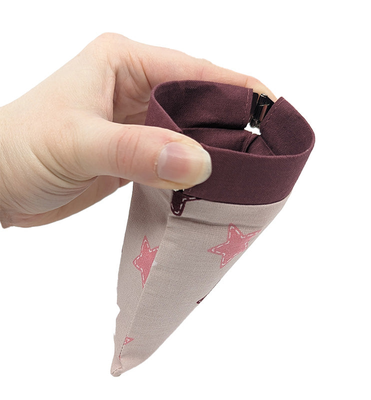 Porte-monnaie clic-clac "Pink Stars"