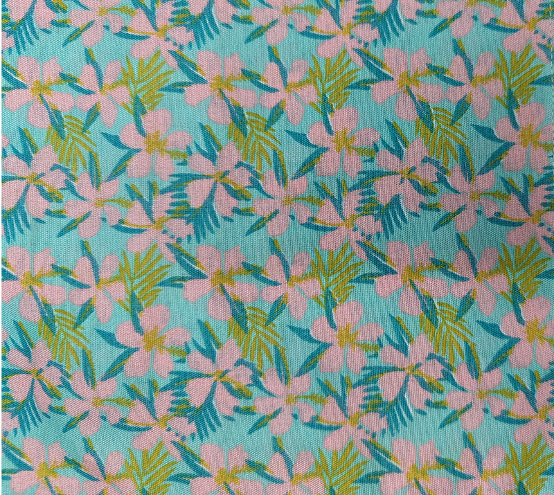 Sac pliable "Fleurs tropicales"