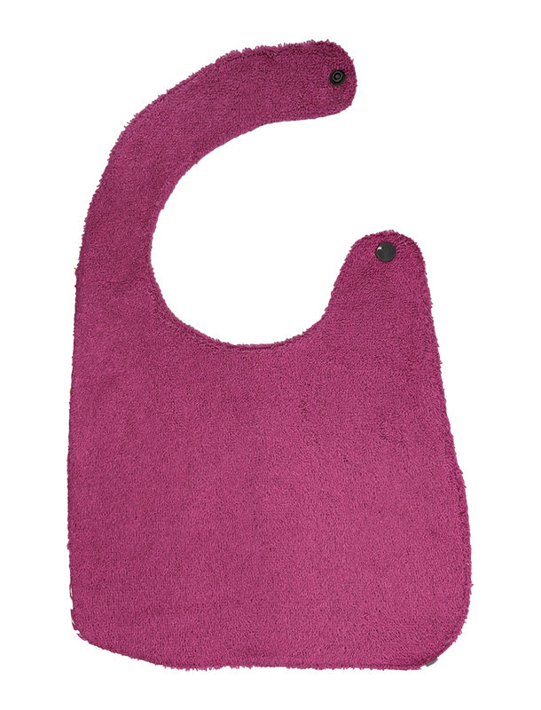Bavoir rose et gris - plus de 18 mois