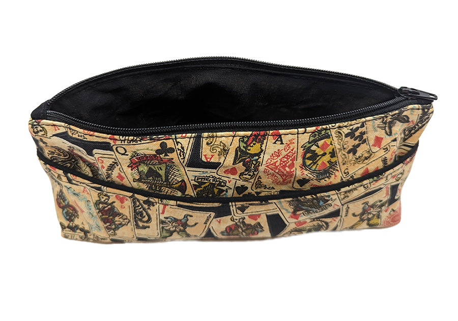 Trousse avec poche extérieure Poker