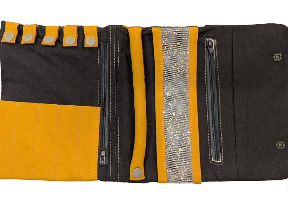 Pochette à bijoux de voyage woodstock