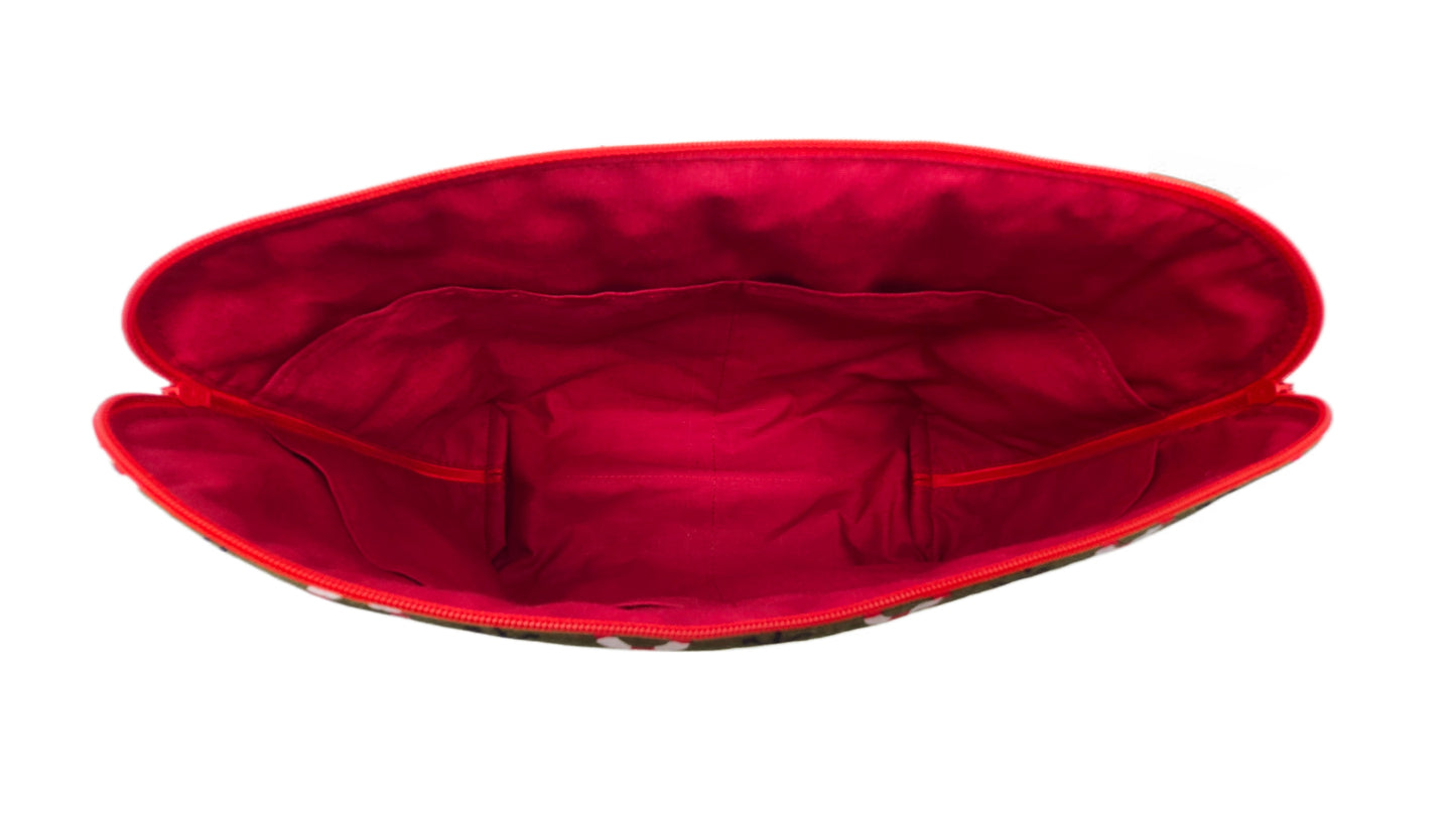 Maxi-trousse "Marin" verte