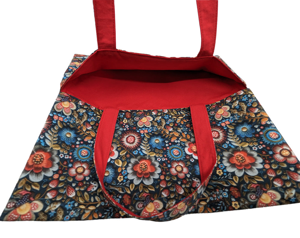 Sac à tarte réversible Fleurs 3D