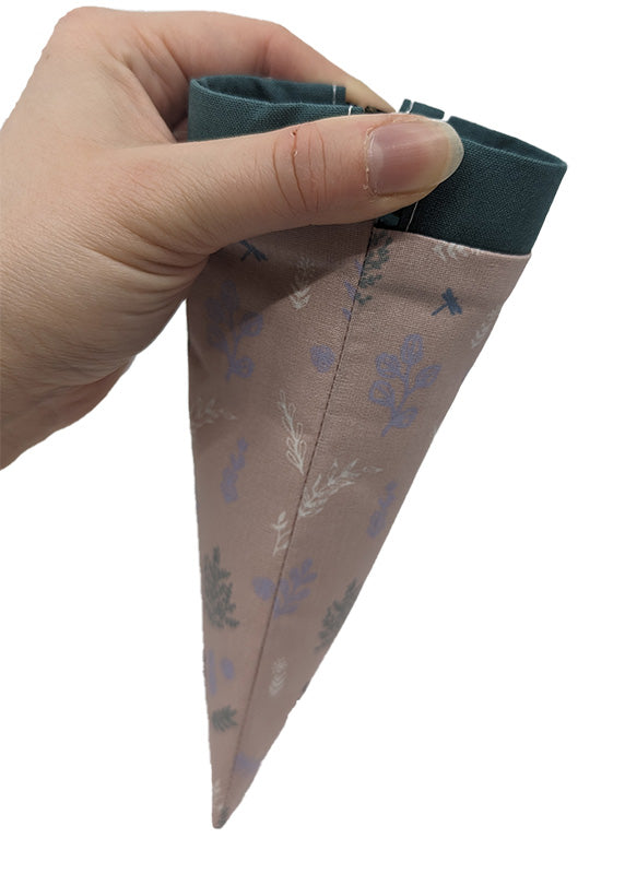 Etui à lunettes rose et vert