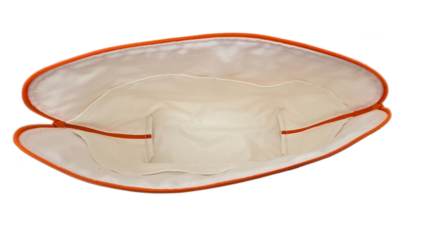 Maxi-trousse "Feuilles oranges"