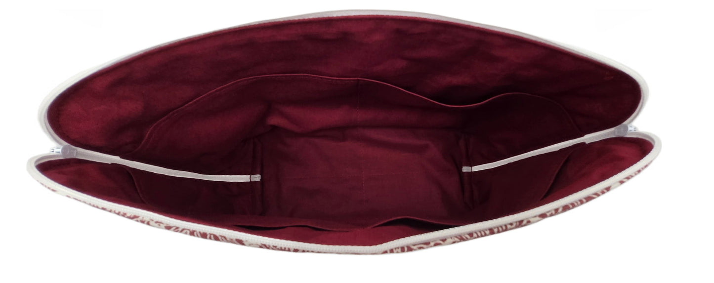 Maxi-trousse bordeaux