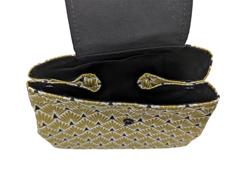 Trousse à grande ouverture "Plumes d'or"