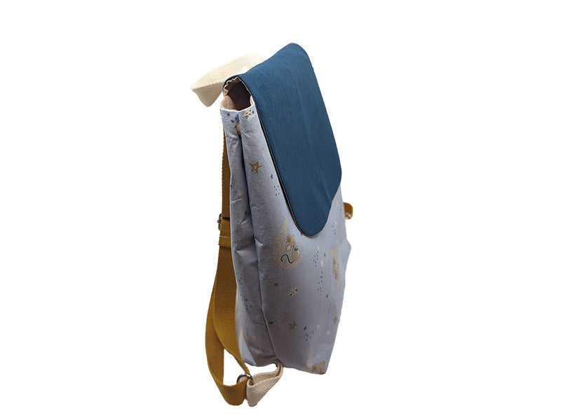 Sac à dos enfant "Petite Souris" bleu
