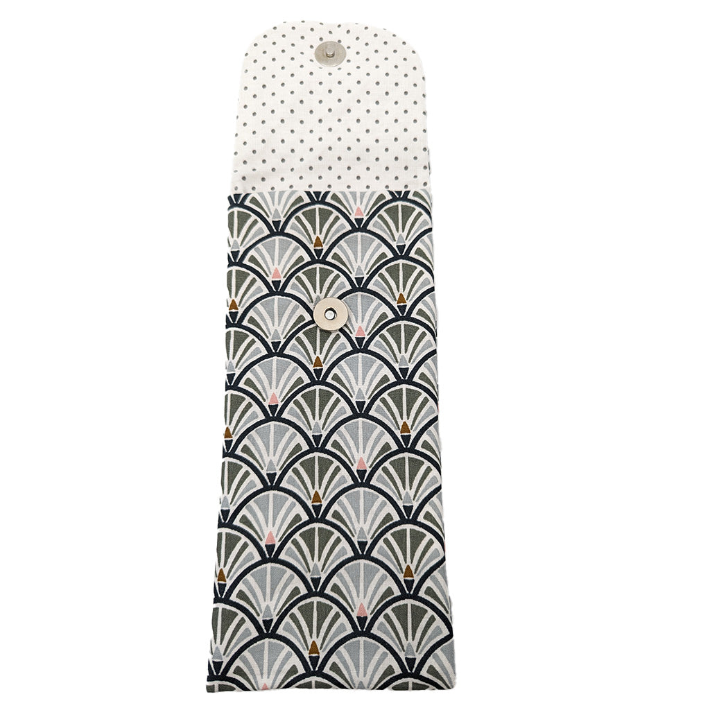 Etui à brosse à dents "Jacinthe" gris/charbon
