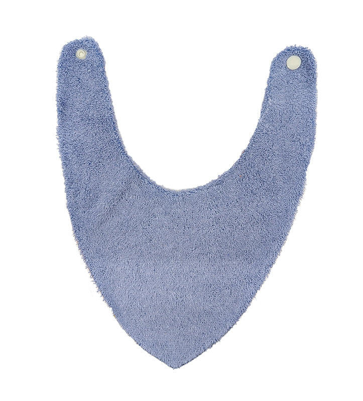 Bavoir bandana rose et violet - 6 à 18 mois