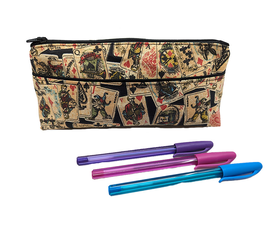 Trousse avec poche extérieure Poker