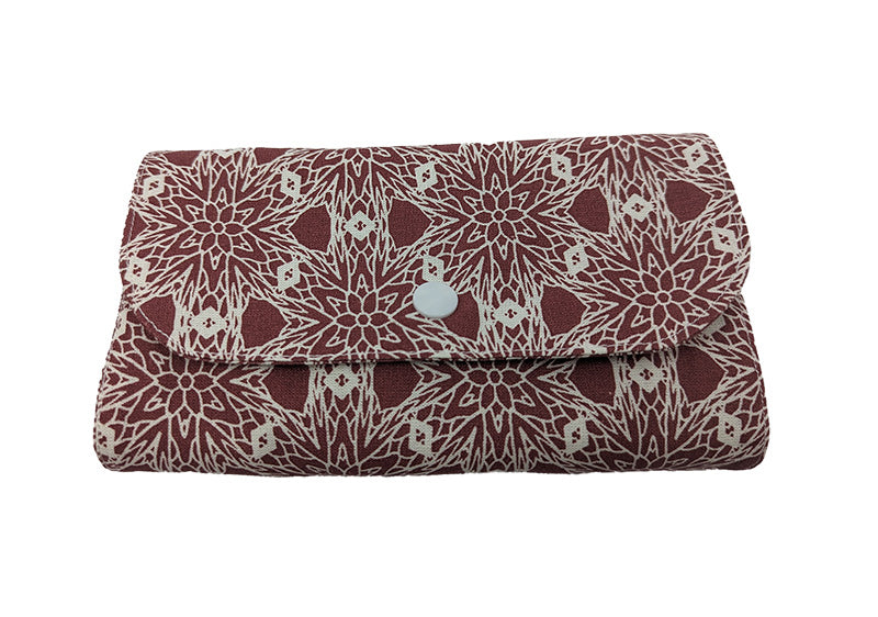 Sac pliable bordeaux