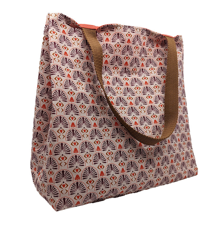Sac à pressions "Maïa" corail