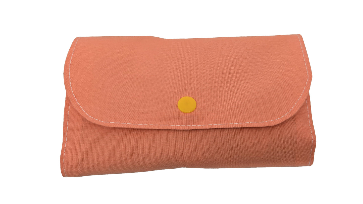 Sac pliable "Combis" vert et orange