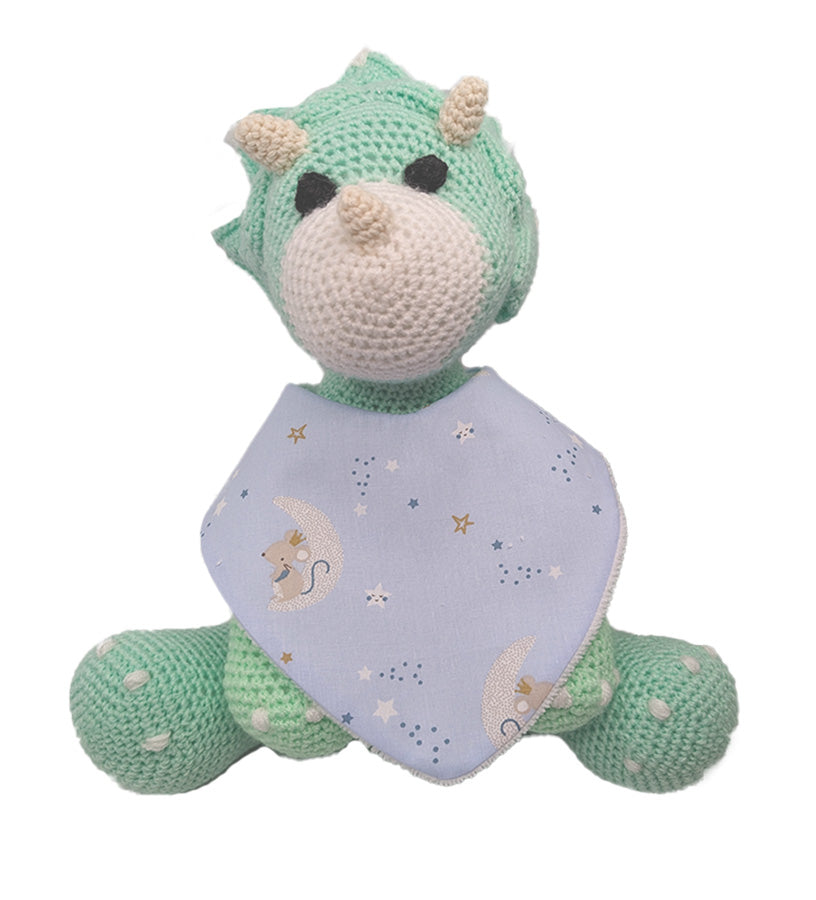 Bavoir bandana "Petite Souris" - 6 à 18 mois