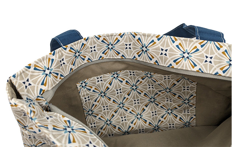 Sac zippé "Arabesque"