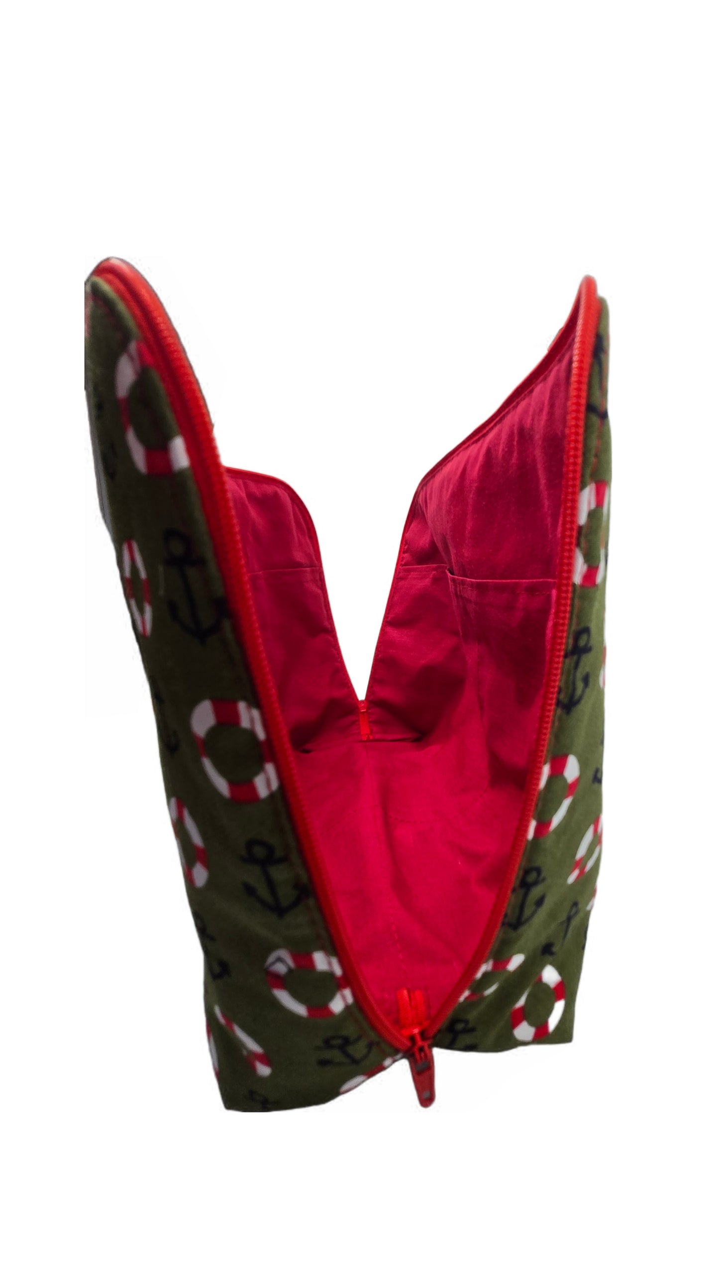 Maxi-trousse "Marin" verte
