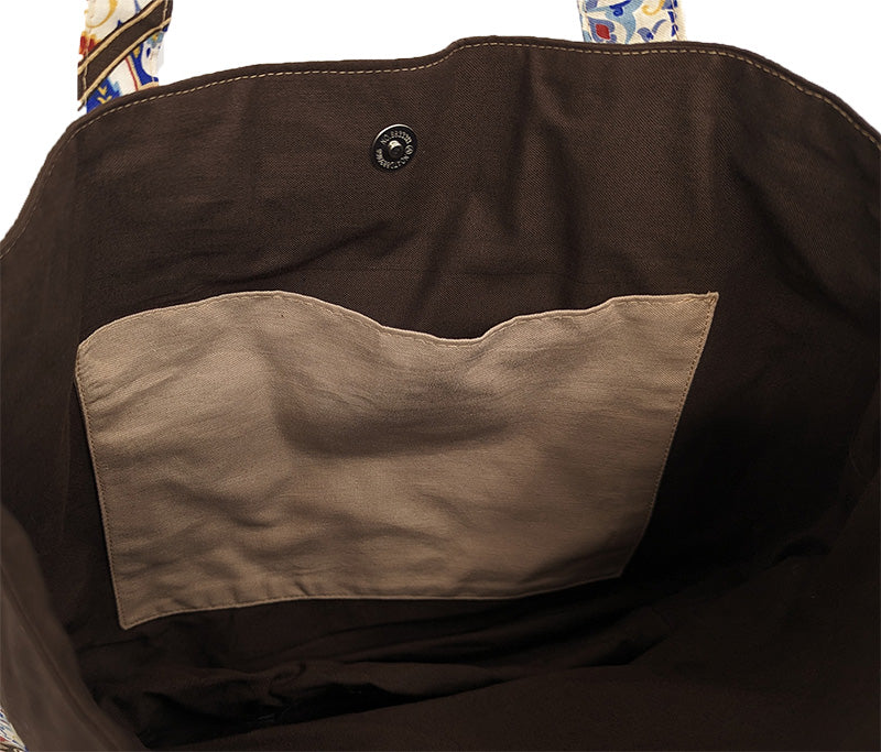 Sac bicolore pression aimantée "Mosaïque Vitrail"