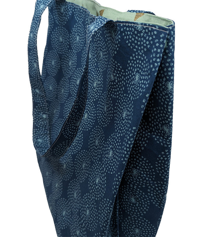 Sac à pressions "Etincelles bleues"