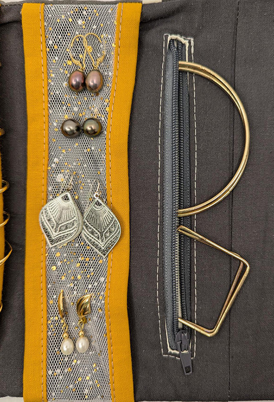 Pochette à bijoux de voyage woodstock
