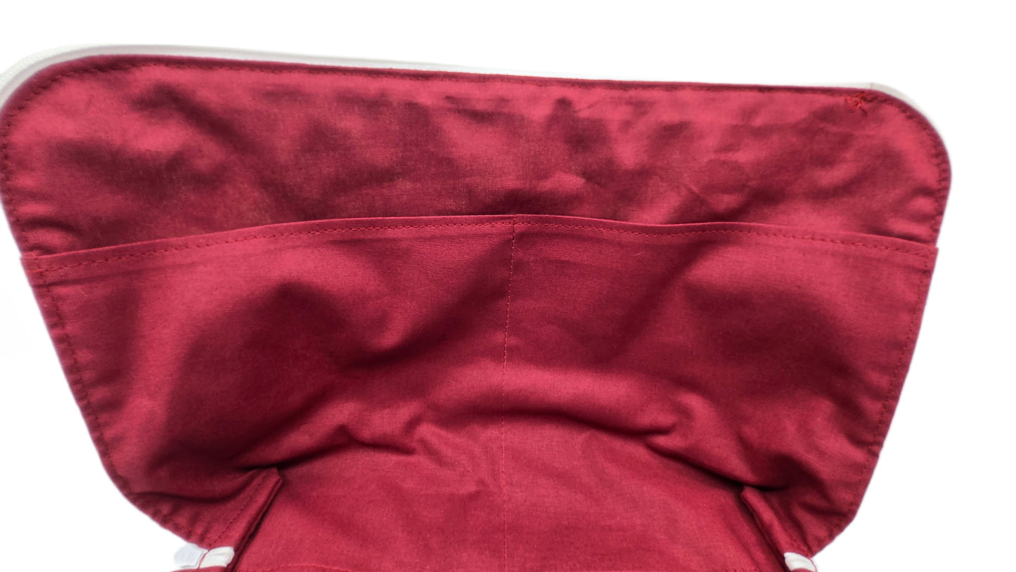 Maxi-trousse bordeaux