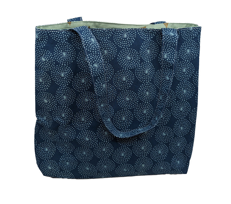 Sac à pressions "Etincelles bleues"