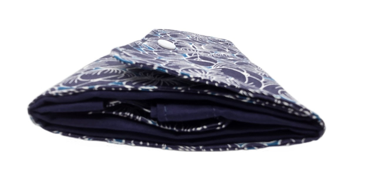 Sac pliable "Fleurs marines"