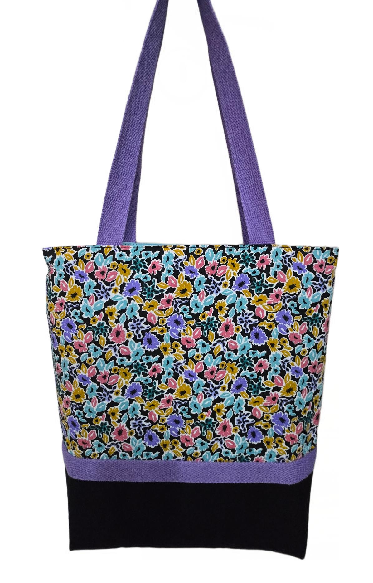 Tote bag "Folles fleurs"