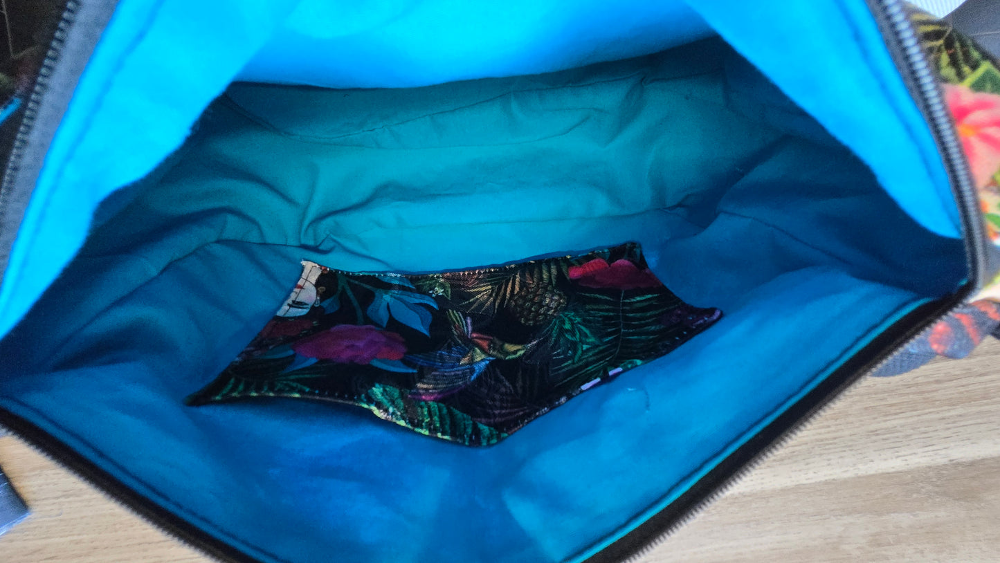 Sac à main artisanal en jacquard "Frida"