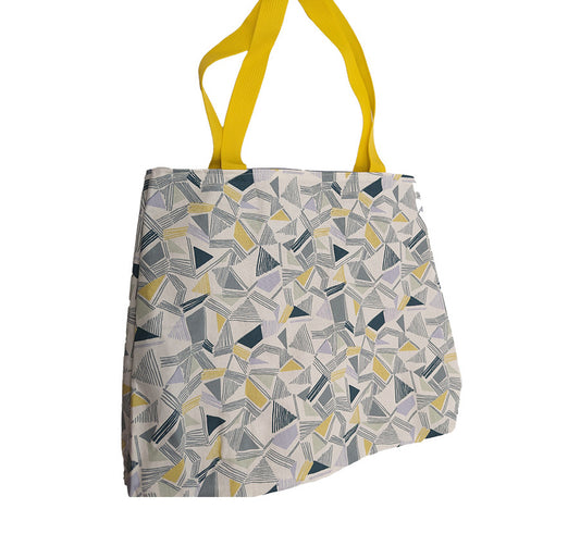Sac à pressions "Lignes et triangles"
