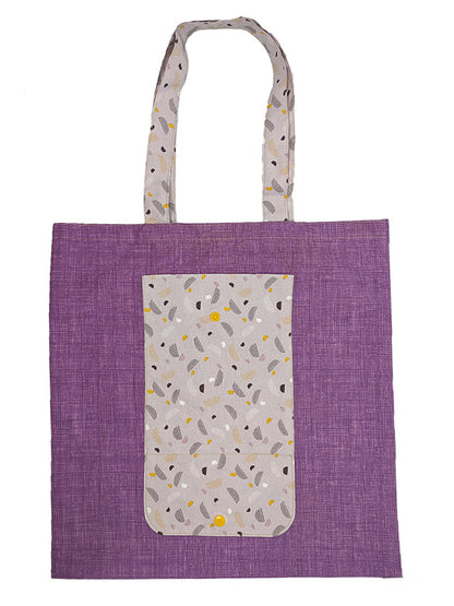 Sac pliable violet