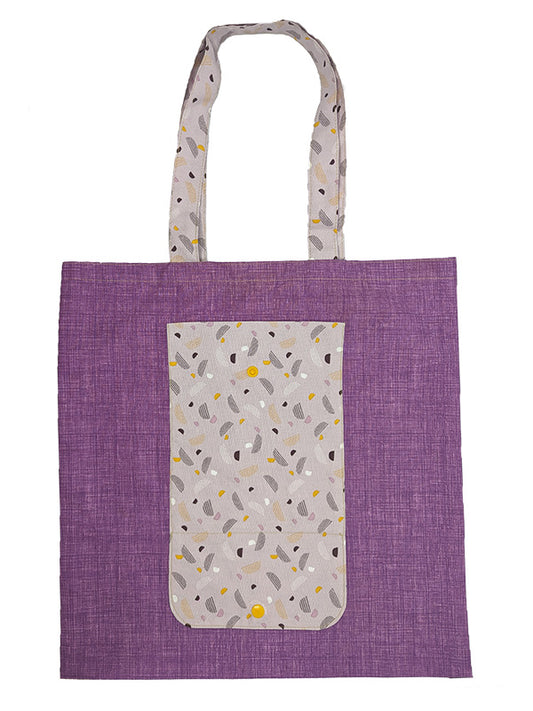 Sac pliable violet