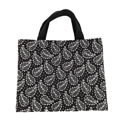 Mini tote bag "Black & White"