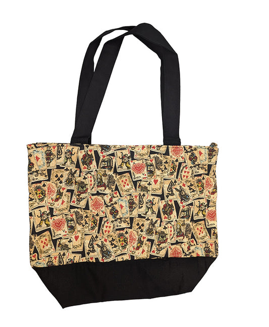 Sac bicolore zippé "Poker"