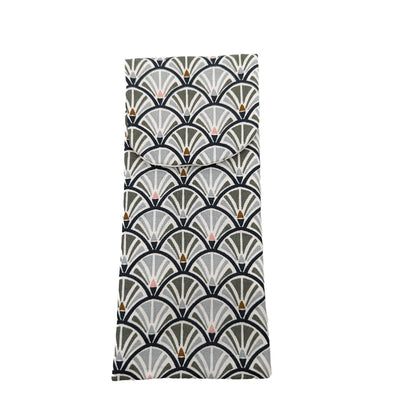 Etui à brosse à dents "Jacinthe" gris/charbon