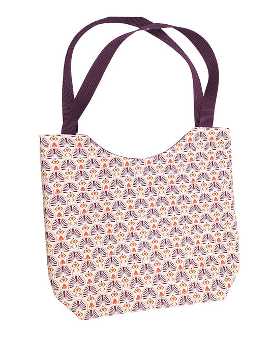 Sac de courses à fermeture aimantée "Maïa"