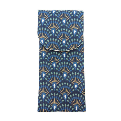 Etui à brosse à dents "Paons Bleus"