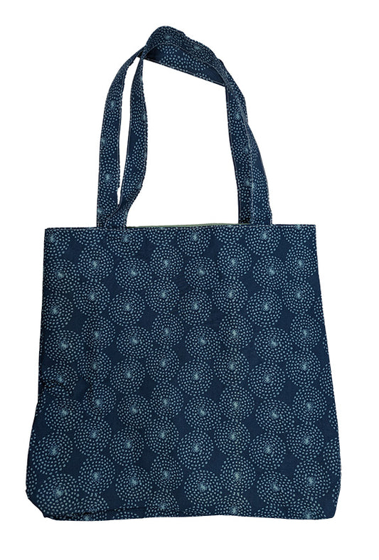 Sac à pressions "Etincelles bleues"